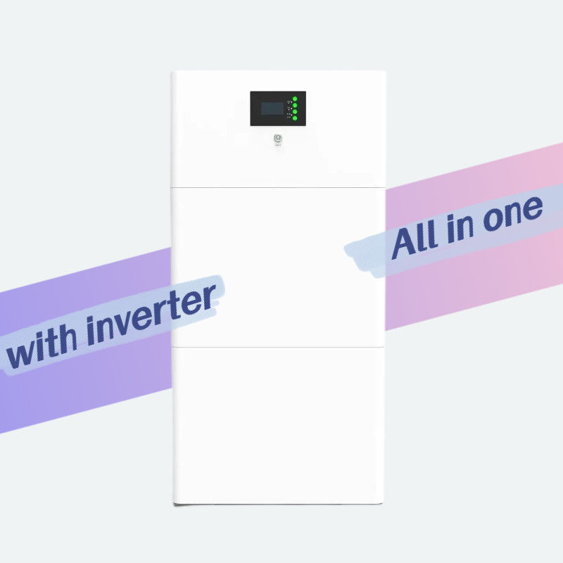 ऑल इन वन 5~10 KWh लिथियम बैटरी स्टोरेज सिस्टम ((ऑफ ग्रिड इन्वर्टर + स्टोर बैटरी)