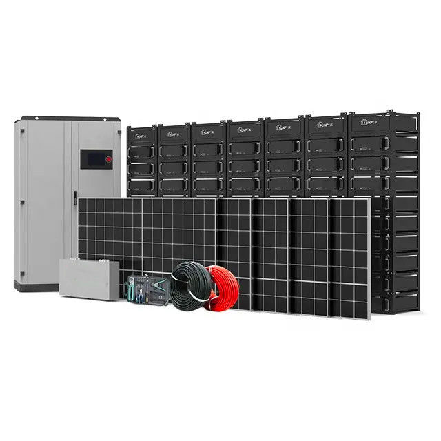 शेन्ज़ेन 100KW 200KW 300KW 500KW सौर ऊर्जा भंडारण प्रणाली सौर बैटरी इन्वर्टर बैट के साथ पूर्ण सौर प्रणाली किट