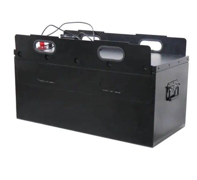 अनुकूलित गहरी चक्र लिथियम आयन बैटरी उच्च शक्ति 24V 48V 300Ah LiFePO4 फोर्कलिफ्ट बैटरी