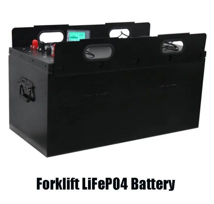 अनुकूलित गहरी चक्र लिथियम आयन बैटरी उच्च शक्ति 24V 48V 300Ah LiFePO4 फोर्कलिफ्ट बैटरी