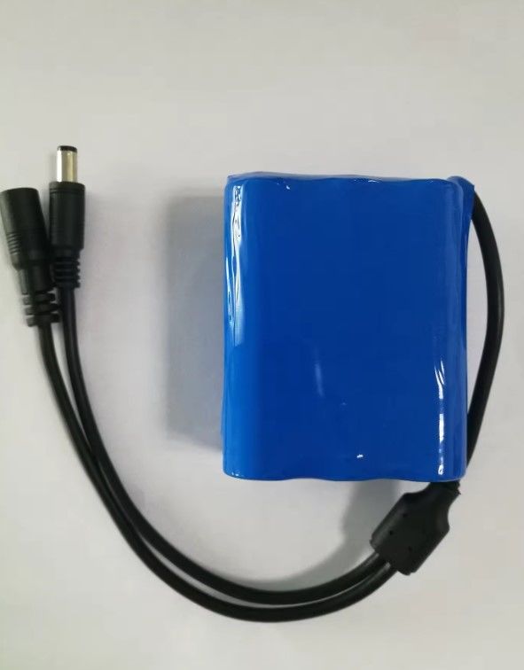 11.1V/12V 2600mAh 18650 लिथियम बैटरी पैक IEC62133 चिकित्सा उपकरण वैक्यूम रोबोट बैटरी