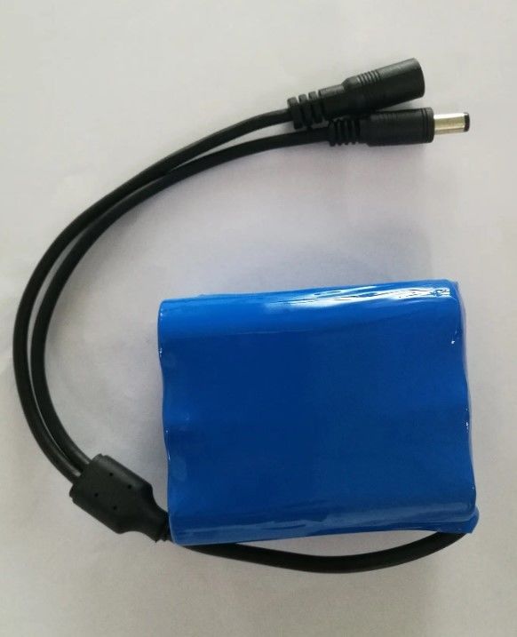 11.1V/12V 2600mAh 18650 लिथियम बैटरी पैक IEC62133 चिकित्सा उपकरण वैक्यूम रोबोट बैटरी