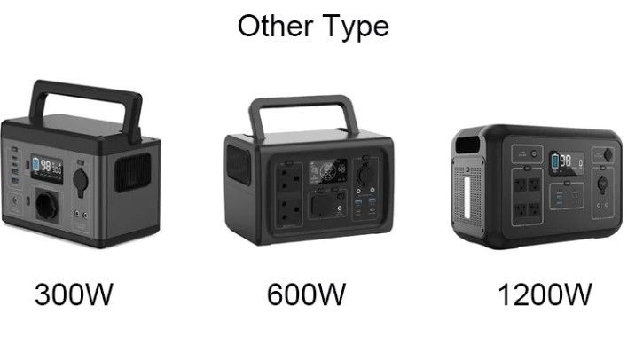 निर्माता 300w 600w 1200w 2200w Lifepo4 लिथियम बैटरी आउटडोर ऊर्जा प्रणाली सौर जनरेटर पोर्टेबल पावर स्टेशन