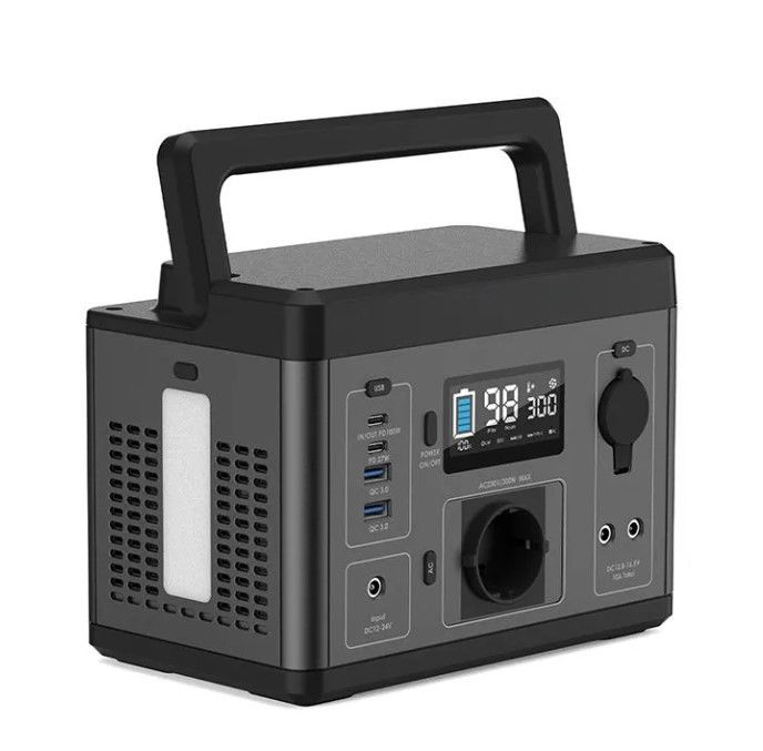 निर्माता 300w 600w 1200w 2200w Lifepo4 लिथियम बैटरी आउटडोर ऊर्जा प्रणाली सौर जनरेटर पोर्टेबल पावर स्टेशन
