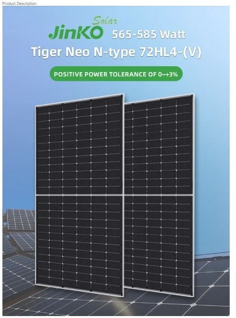 जिंको सौर पैनल Qcells 560W 565W 570W 575W 580W ऊर्जा पैनल सौर ऊर्जा पीवी पैनल सरणी
